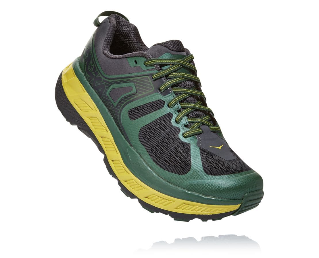 Hoka One One Stinson Atr 5 Herren Trailrunning Schuhe Grau Streifen | (DE-9607CYHEN)